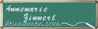 Annemarie Zimmerl Visitenkarte